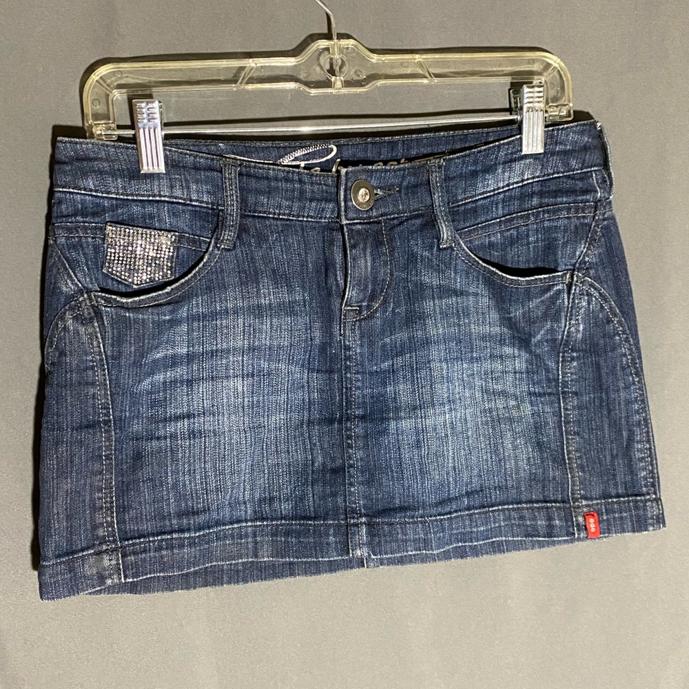 vintage esprit bedazzled mini skirt 🦋
